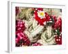 Bangkok Street Flower Market. Flowers Ready for Display at Many Places including Temples-Terry Eggers-Framed Photographic Print