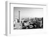 Bangkok, Thailand (Black and White Photo)-De Visu-Framed Photographic Print