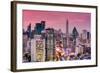 Bangkok, Thailand City Skyline.-SeanPavonePhoto-Framed Photographic Print