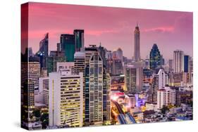 Bangkok, Thailand City Skyline.-SeanPavonePhoto-Stretched Canvas