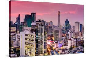 Bangkok, Thailand City Skyline.-SeanPavonePhoto-Stretched Canvas