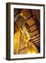 Bangkok, Thailand. Giant reclining gold Buddha statue at Wat Pho temple-Miva Stock-Framed Photographic Print