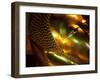 Bangkok, Thailand; the Reclining Buddha in Wat Pho-Dan Bannister-Framed Photographic Print