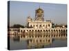 Bangla Sahib Gurdwara, New Delhi, India, Asia-null-Stretched Canvas