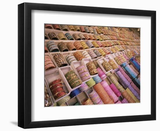 Bangles for Sale, Delhi, India-John Henry Claude Wilson-Framed Photographic Print