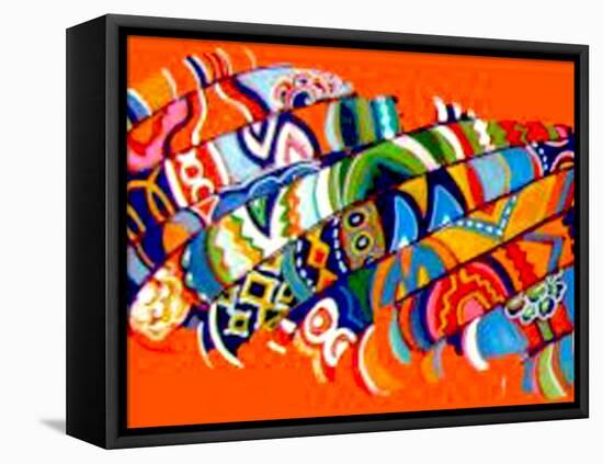 Bangles-Linda Arthurs-Framed Stretched Canvas