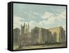 Bangor Cathedral, South East View-null-Framed Stretched Canvas