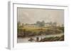 Bangor Is-y-Coed, Denbighshire, c1795-John Warwick Smith-Framed Giclee Print