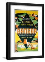 Bangor-null-Framed Art Print