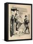 'Banishment of Suffolk',-John Leech-Framed Stretched Canvas