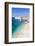 Banje beach, Old Port and Dubrovnik Old Town, Dubrovnik, Dalmatian Coast, Croatia, Europe-Neale Clark-Framed Photographic Print