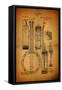 Banjo 1882-Dan Sproul-Framed Stretched Canvas