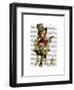 Banjo Bear-Fab Funky-Framed Art Print