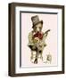 Banjo Bear-Fab Funky-Framed Art Print