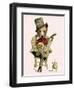 Banjo Bear-Fab Funky-Framed Art Print