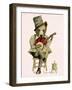 Banjo Bear-Fab Funky-Framed Art Print