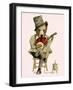 Banjo Bear-Fab Funky-Framed Art Print