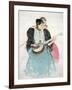 Banjo Lesson, 1893-Mary Cassatt-Framed Giclee Print