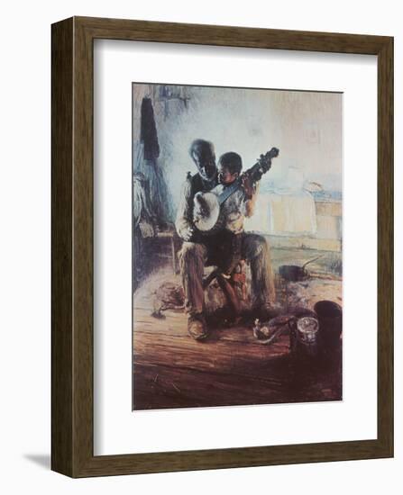 Banjo Lesson-Henry Ossawa Tanner-Framed Art Print