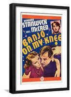 Banjo on My Knee, Katherine Demille, Barbara Stanwyck, Joel Mccrea, 1936-null-Framed Art Print