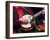 Banjo Player Detail, Grand Ole Opry at Ryman Auditorium, Nashville, Tennessee, USA-Walter Bibikow-Framed Premium Photographic Print