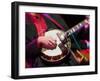 Banjo Player Detail, Grand Ole Opry at Ryman Auditorium, Nashville, Tennessee, USA-Walter Bibikow-Framed Premium Photographic Print