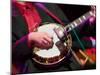 Banjo Player Detail, Grand Ole Opry at Ryman Auditorium, Nashville, Tennessee, USA-Walter Bibikow-Mounted Premium Photographic Print