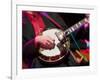 Banjo Player Detail, Grand Ole Opry at Ryman Auditorium, Nashville, Tennessee, USA-Walter Bibikow-Framed Photographic Print