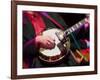 Banjo Player Detail, Grand Ole Opry at Ryman Auditorium, Nashville, Tennessee, USA-Walter Bibikow-Framed Photographic Print