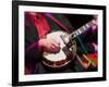 Banjo Player Detail, Grand Ole Opry at Ryman Auditorium, Nashville, Tennessee, USA-Walter Bibikow-Framed Photographic Print