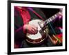 Banjo Player Detail, Grand Ole Opry at Ryman Auditorium, Nashville, Tennessee, USA-Walter Bibikow-Framed Photographic Print