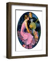 "Banjo Serenade,"April 11, 1931-John LaGatta-Framed Giclee Print