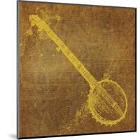 Banjo-John W^ Golden-Mounted Art Print