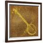 Banjo-John W Golden-Framed Giclee Print