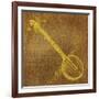 Banjo-John W Golden-Framed Giclee Print