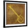 Banjo-John W Golden-Framed Giclee Print