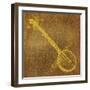 Banjo-John W Golden-Framed Giclee Print