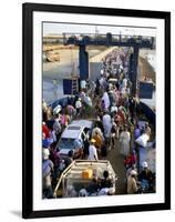 Banjul to Bari Ferry, Banjul, the Gambia, West Africa, Africa-R H Productions-Framed Photographic Print