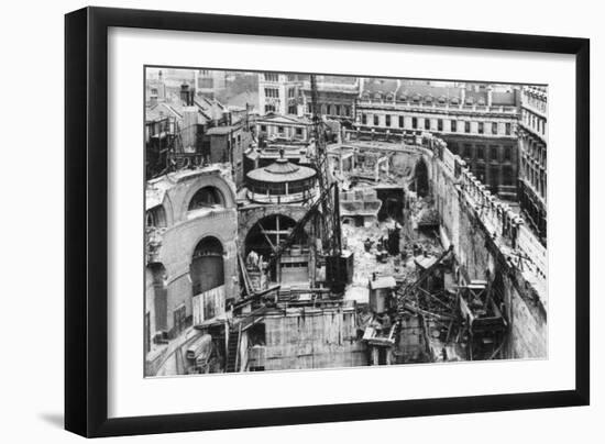Bank, as Seen from the Roof of the Royal Exchange, London, 1926-1927-Joel-Framed Giclee Print