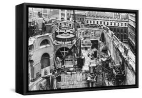 Bank, as Seen from the Roof of the Royal Exchange, London, 1926-1927-Joel-Framed Stretched Canvas