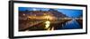 Bank Bridge, Griboedov Canal, Saint Petersburg, Leningrad Oblast, Russia-Panoramic Images-Framed Photographic Print