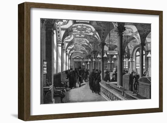 Bank, Copenhagen-null-Framed Art Print