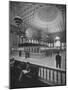 Bank Floor of National City Bank-Herbert Gehr-Mounted Photographic Print