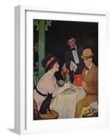 'Bank Holiday', 1912 (1935)-William Strang-Framed Giclee Print