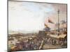 Bank Holiday, Brighton-Charles Cundall-Mounted Giclee Print