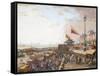 Bank Holiday, Brighton-Charles Cundall-Framed Stretched Canvas