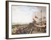 Bank Holiday, Brighton-Charles Cundall-Framed Giclee Print