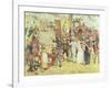 Bank Holiday or the Fun of the Fair-Charles Altamont Doyle-Framed Giclee Print