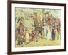 Bank Holiday or the Fun of the Fair-Charles Altamont Doyle-Framed Giclee Print