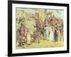 Bank Holiday or the Fun of the Fair-Charles Altamont Doyle-Framed Giclee Print